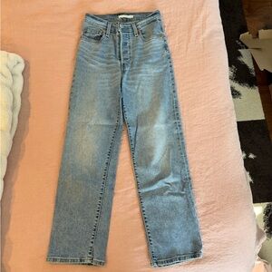 Levi’s ribcage straight